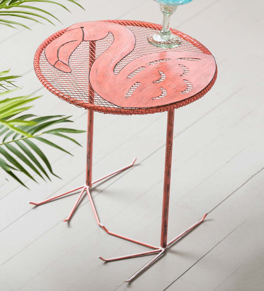 Flamingo Chair and Side Table Set
