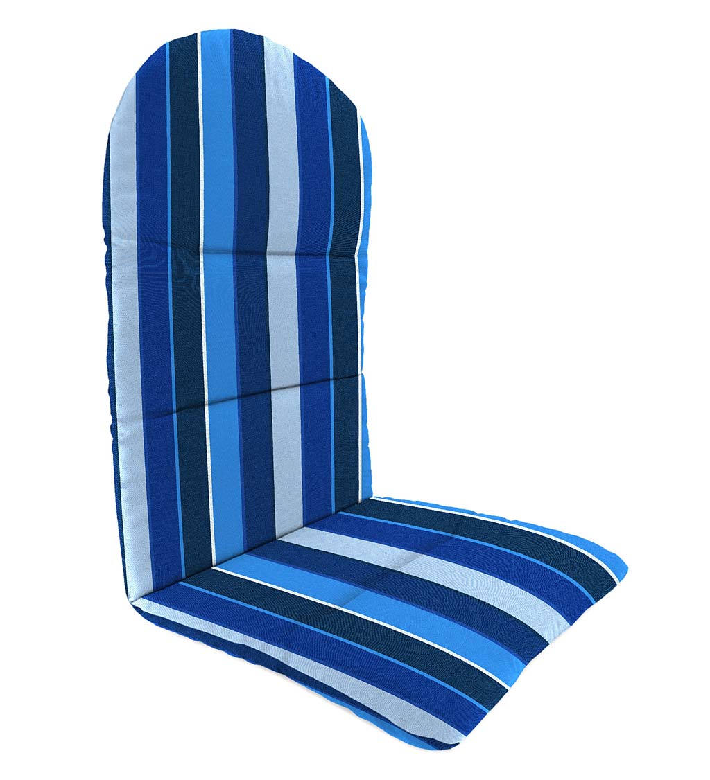 Sunbrella Classic Adirondack Cushion, 52" x 20½" x 2½"; hinged at 18½" from bottom swatch image