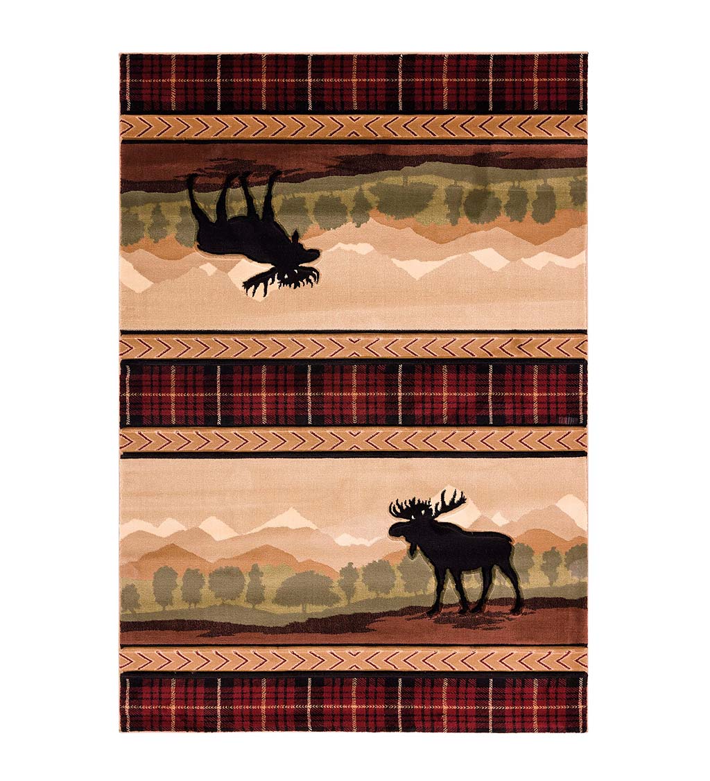 Moose Lodge Rug, 9' x 12'