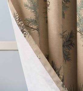 Thermalogic™ Insulated Peaceful Pine Grommet-Top Curtains