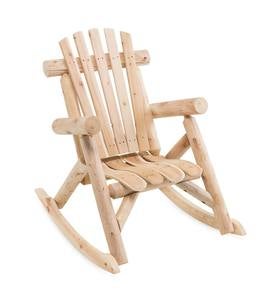 USA-Made Northern White Cedar Log Outdoor Furniture