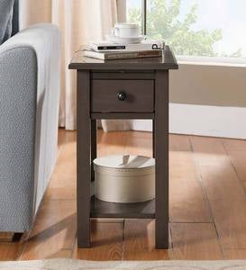 Benton Side Table with Charging Station
