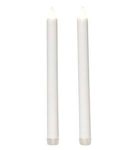 Flameless LED Taper Candles, Set of 2