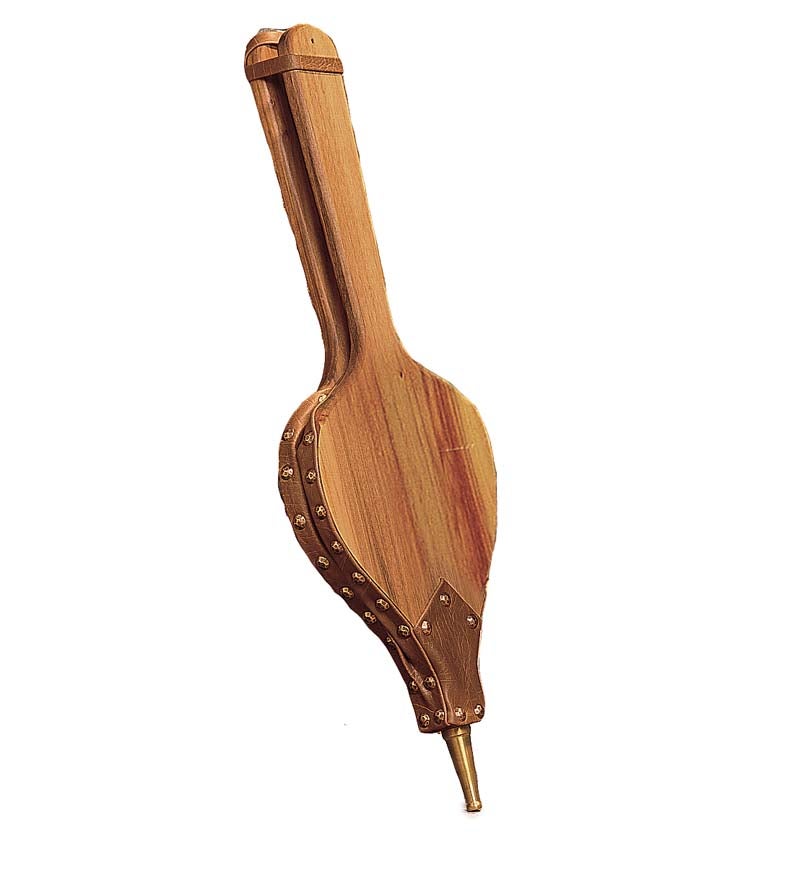 Hand-Crafted, USA-Made Black Willow Hardwood Bellows