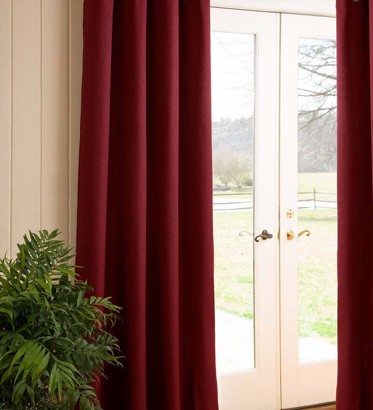 Madison Double-Blackout Back-Tab Curtain Pairs