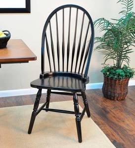 Traditional Hardwood Windsor Back Chair