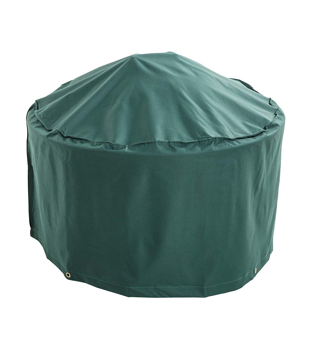 Classic Outdoor Furniture All-Weather Fire Pit Cover - Green
