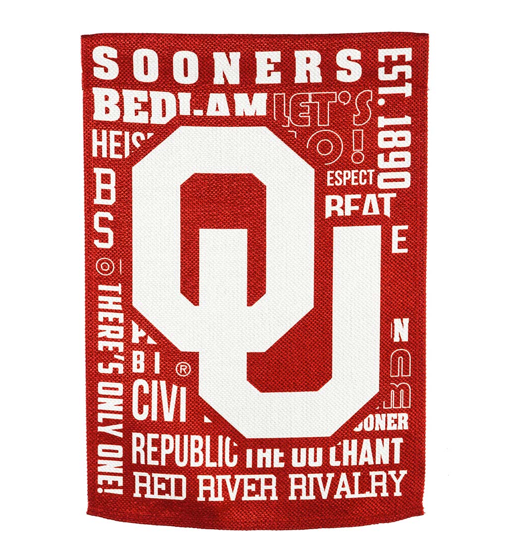 Double-Sided Fan Rules College Team Pride Sueded House Flag swatch image