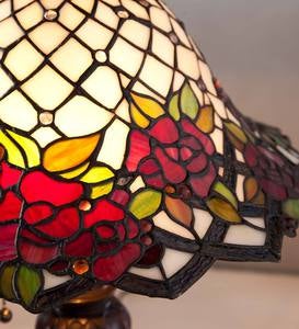 Chesterfield Tiffany Style Stained Glass Table Lamp