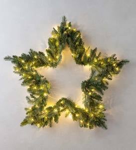 Holiday Star Wreath