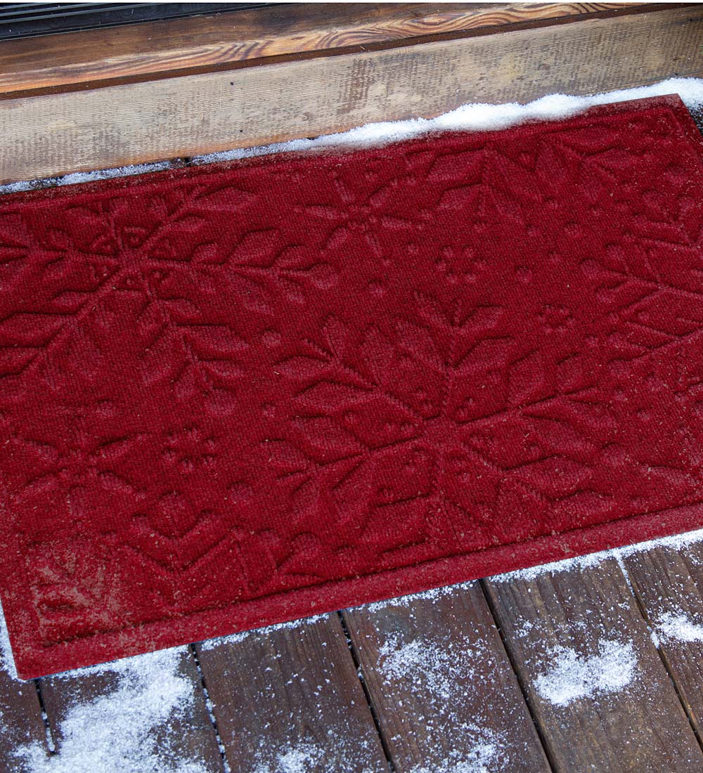 Waterhog Snowflake Doormat, 20" x 30"