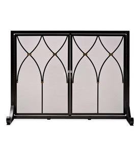 Large Winchester Fireplace Screen with Doors