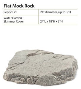 USA-Made Flat Mock Rock®