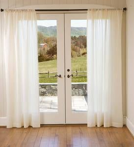 95"L Thermalogic™ ThermaSheer™ Insulating Rod-Pocket Semi-Sheer Window Curtain Panel