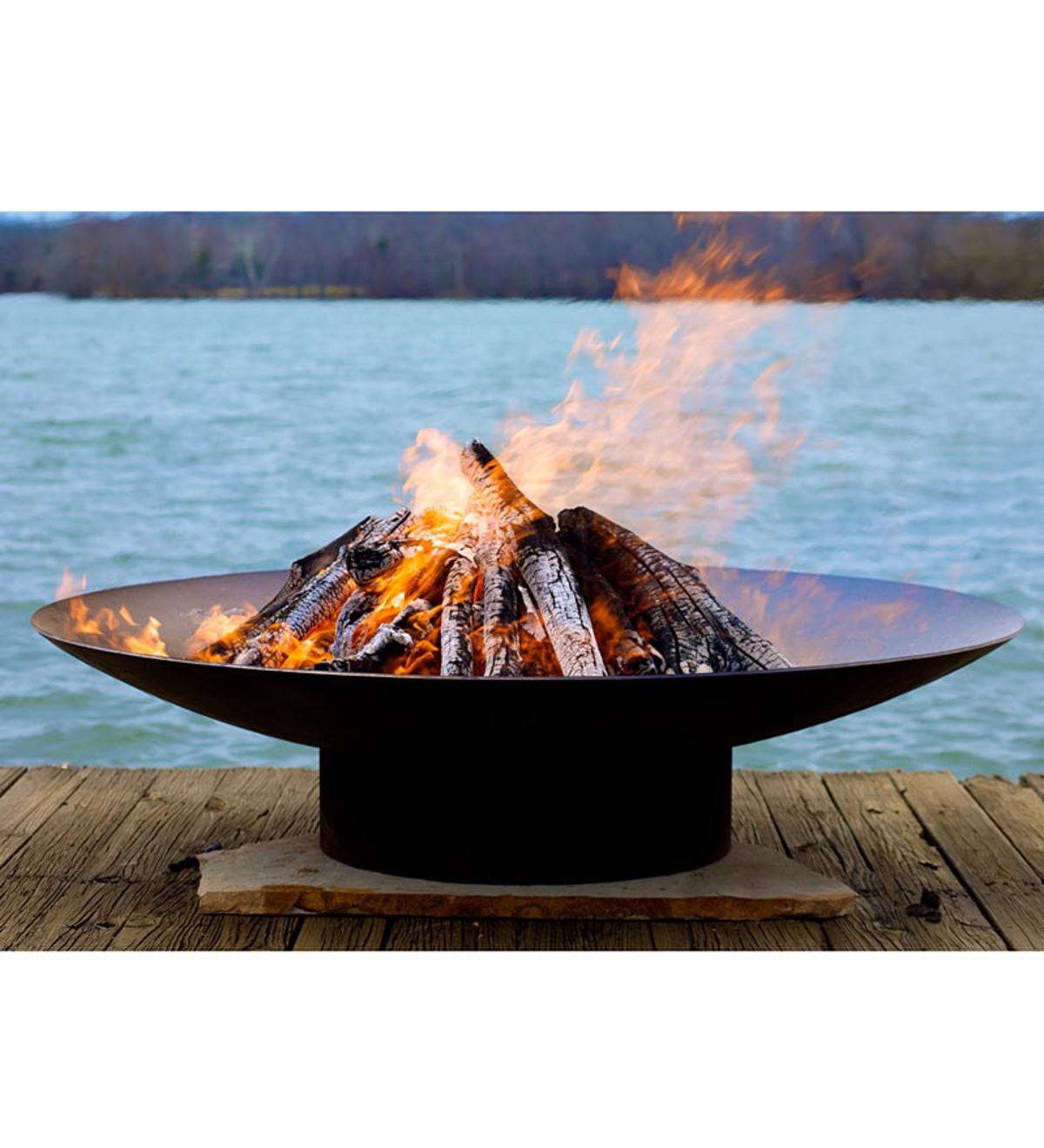 American-Made Handcrafted Asia Outdoor Fire Pit