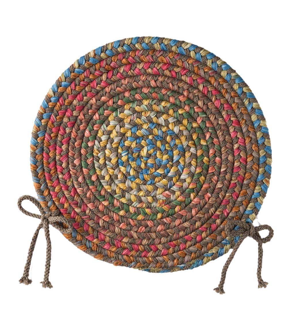 Afton Mountain Indoor/Outdoor Polypropylene Braided Chair Pad swatch image
