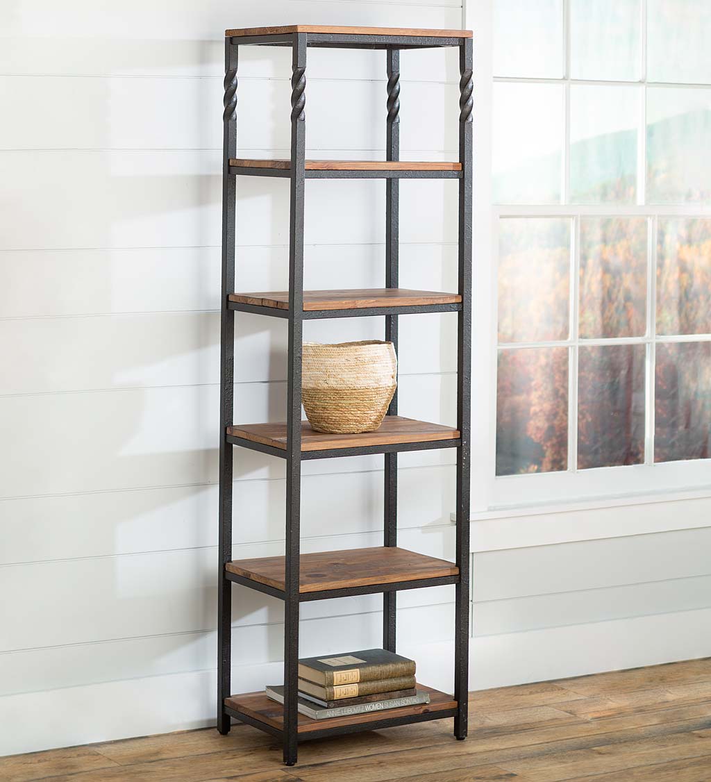 Deep Creek Etagere Storage Stand with Shelves