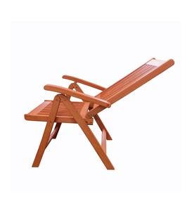 Forest Stewardship Council Certified Eucalyptus 5-Position Reclining Chair