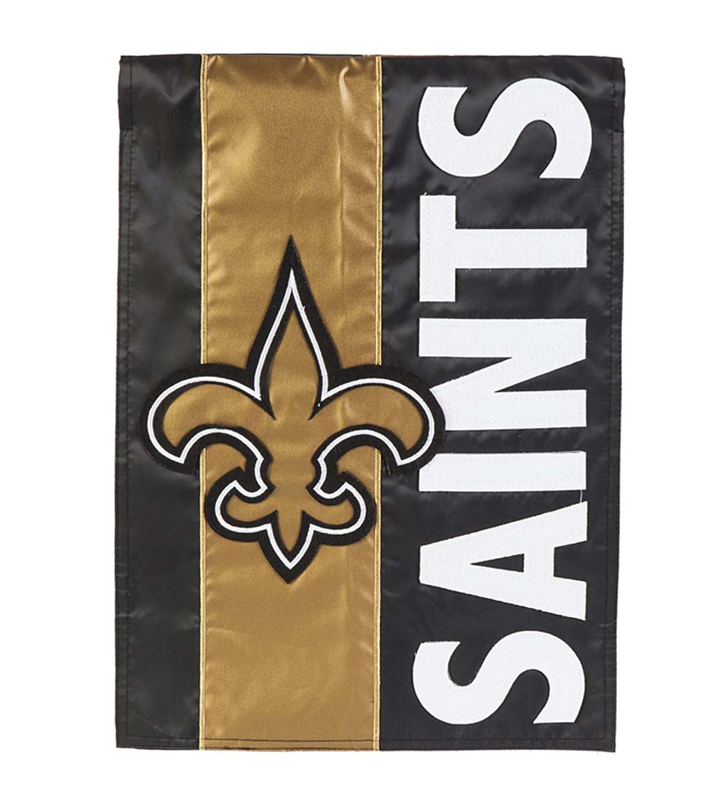 Double-Sided Embellished NFL Team Pride Applique House Flag swatch image