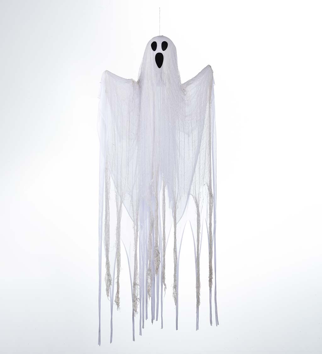 Hanging Ghost With Color-Changing Lights