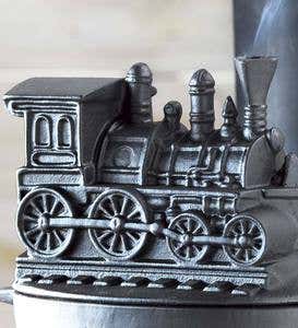 Train Woodstove Steamer
