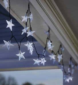 Solar Star-Shaped String Lights