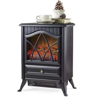 Compact Electric Stove - Black
