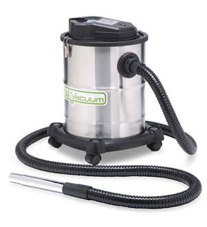 Heavy-Duty Fireplace Warm Ash Vacuum with Two Filters and Accessory Kit