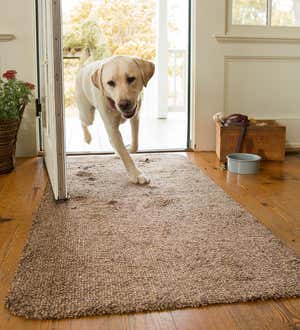 Microfiber Mud Rug With Non-Skid Backing, 29" x 58" Runner