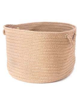 Braided Polypro Roanoke Basket with Handles