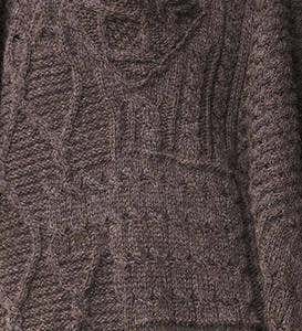 Irish Wool Poncho Sweater