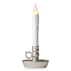 Battery-Operated Colonial Window Candles, Set of 4 - Bronze