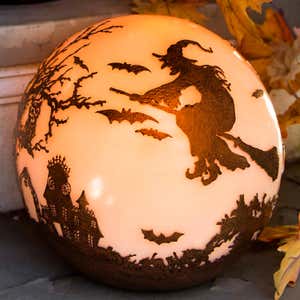 Halloween Glowing Luminary Globe