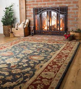 Elizabeth Floral Wool Rug, 2' x 3'