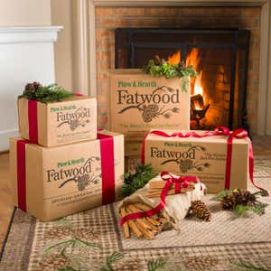 Fatwood Fire-Starter, 35 lb. Box