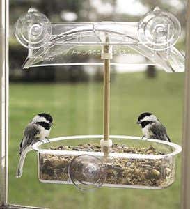 Window-Mount Bird Feeder