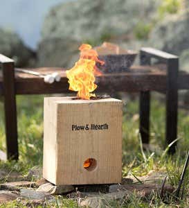 BlazingBlock Portable Outdoor Wood Bonfire