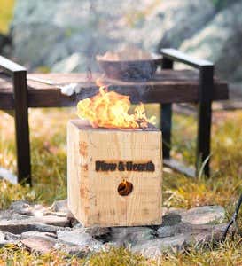 BlazingBlock Portable Outdoor Wood Bonfire