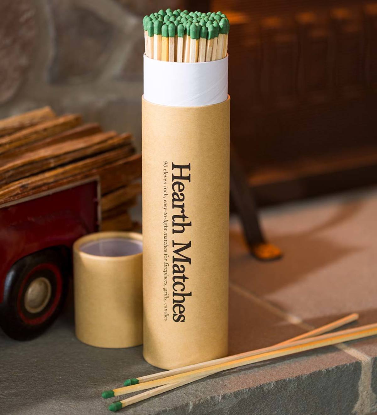 Long-Reach 11 Fireplace Matches, 180 Count