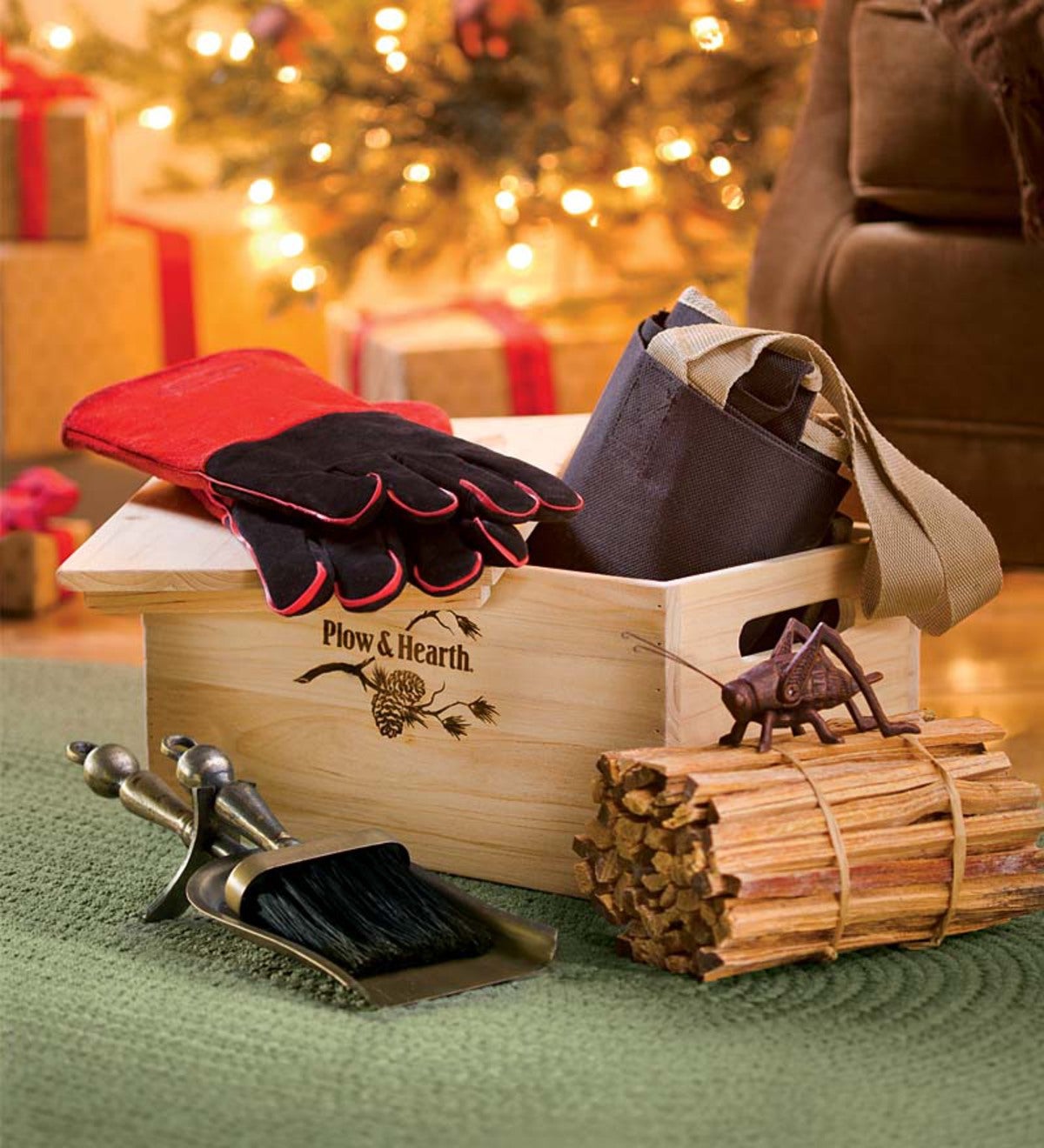 Hearth Lover's Kit Wooden Gift Box