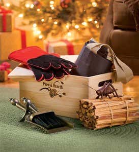 Hearth Lover's Kit Wooden Gift Box