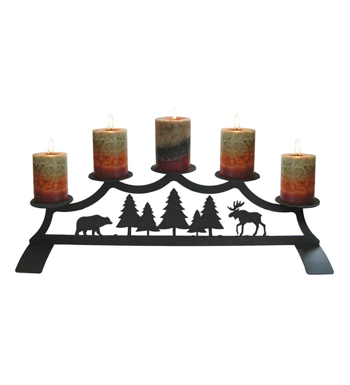 Bear&Moose Fireplace Candelabrum