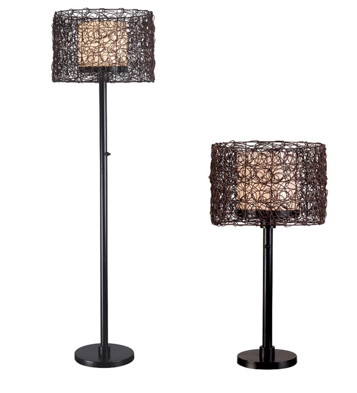 All-Weather Rattan Tanglewood Outdoor Lamps