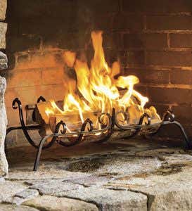 Candelabra Fireplace Grate