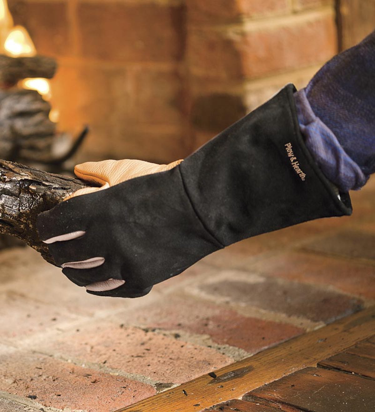 Fireplace Fire Resistant Gloves - Free 2 Day Delivery