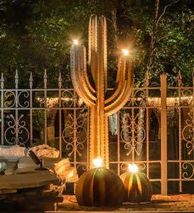 6-1/2 Ft. Saguaro Cactus Outdoor Torch