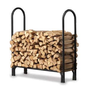 Large Heavy-Duty Steel Log Rack