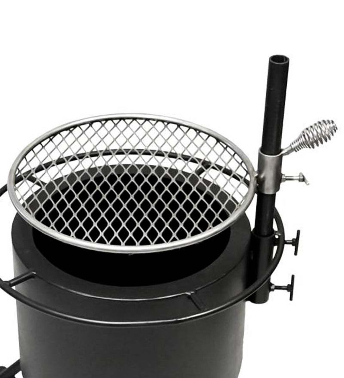 American-Made Stainless Steel Fire Pit Grill