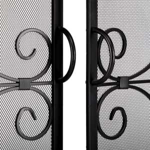 Crest Fireplace Screen With Doors