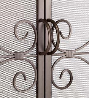 Sale! Crest Fireplace Screen With Doors